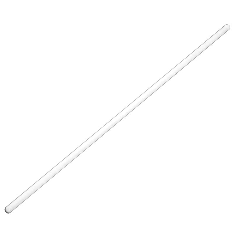 QWORK 12-Inch U Glass Stirring Rods - 24 Pack, Smooth Round Ends, Borosilicate Glass Stir Stick, 6mm Diameter - Image 2